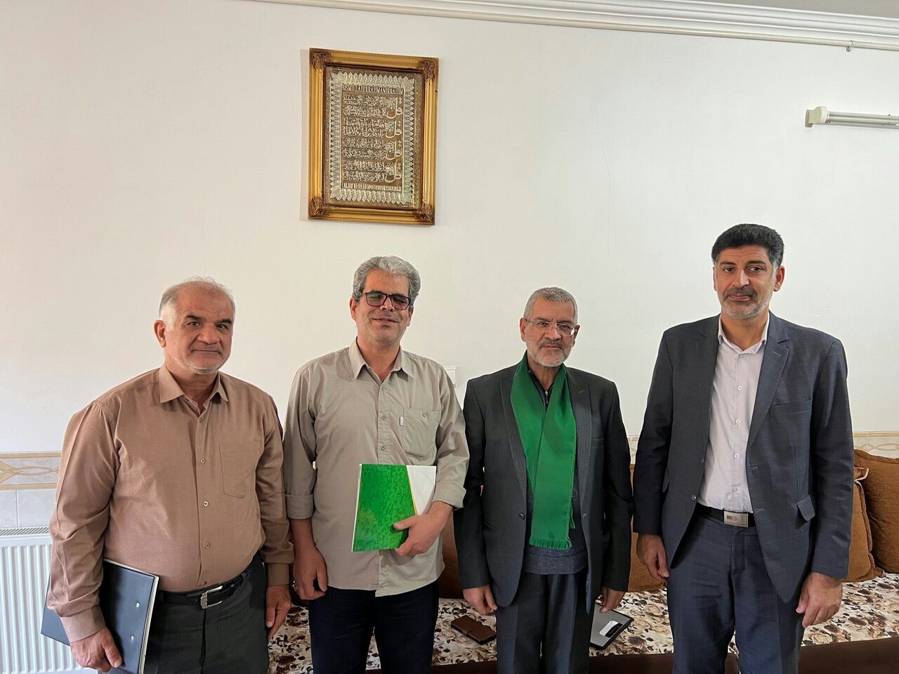 دیدار با بازنشسته آقای علی محمد طایفی نصر آبادی