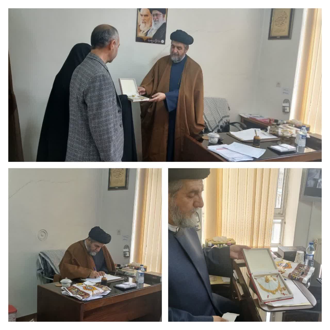 اهداي سرویس طلا به ارزش 350 میلیون تومان براي کمک به مردم غزه و لبنان توسط بازنشسته انتظامی مهدي جمشیدي ساکن شهرستان میانه