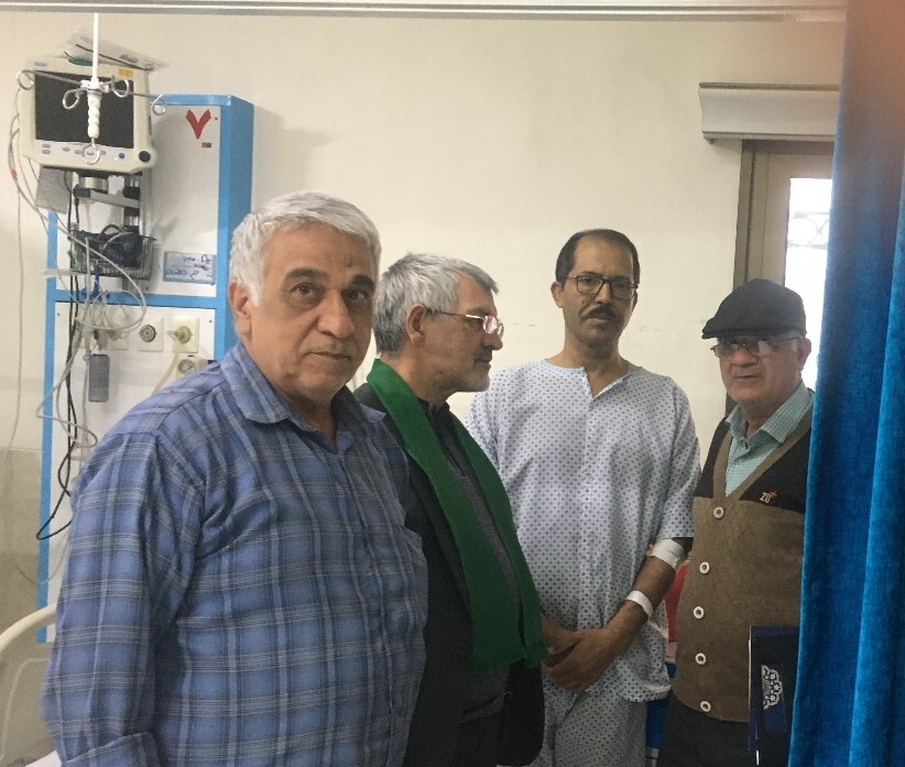 عیادت و دیدار صمیمی از سرهنگ بازنشسته حسن سلطانی عیادت و دیدار صمیمی از سرهنگ بازنشسته حسن سلطانی