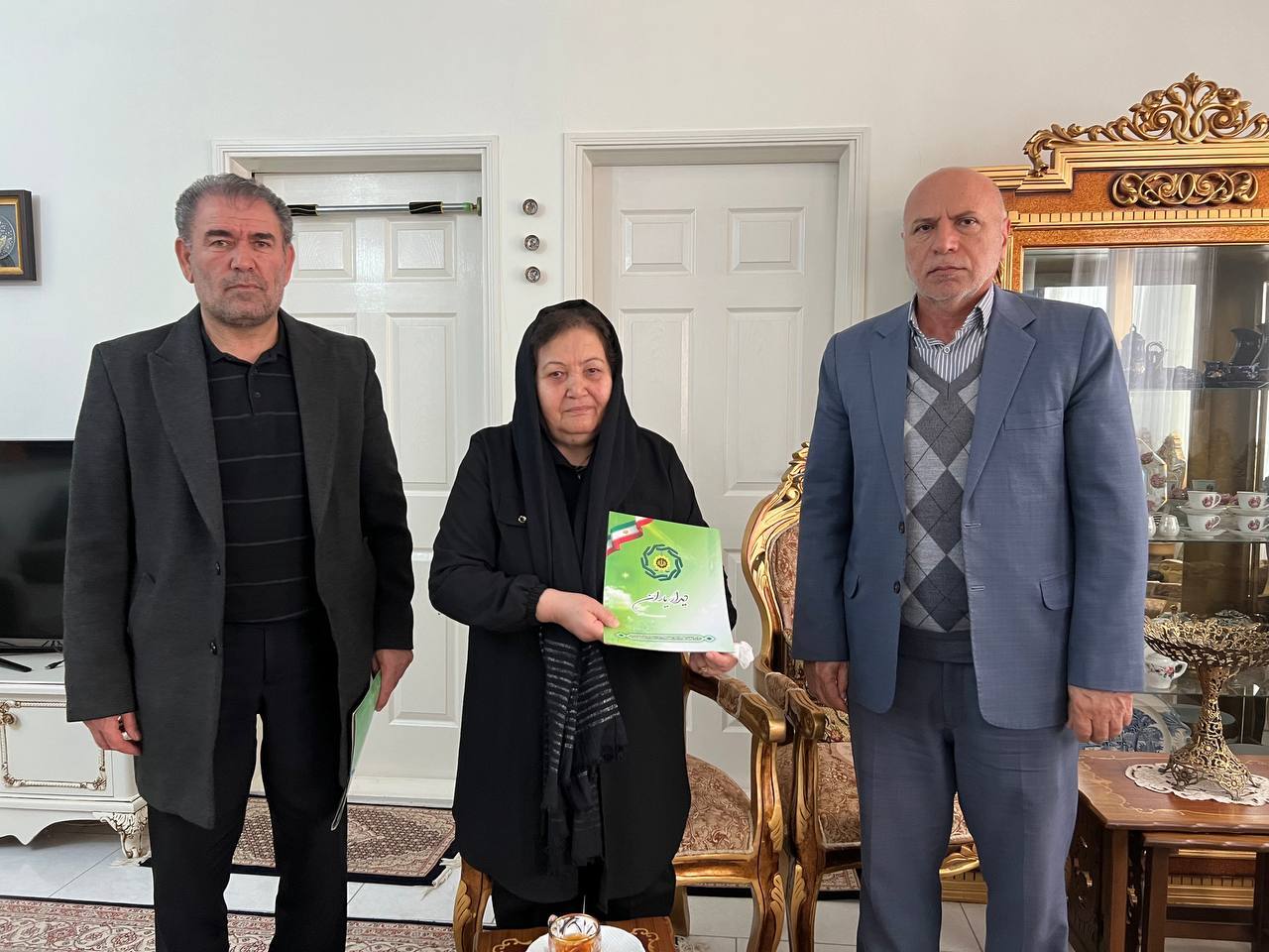 دیدار با 2 تن از مستمری بگیران استان اردبیل دیدار با 2 تن از مستمری بگیران استان اردبیل