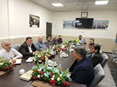 برگزاری جلسه تعامل و همکاری با مدیر کل ساتا استان