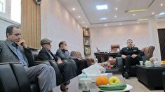 دیدار با فرمانده انتظامی شهرستان شاهرود