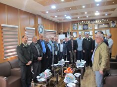 نشست صمیمی فرمانده انتظامی استان همدان با پیشکسوتان