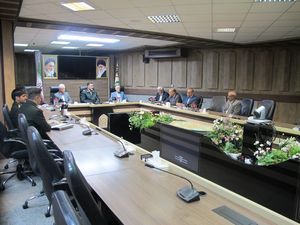 برگزاری جلسه هم اندیشی با حضور فرماندهی استان مرکزی