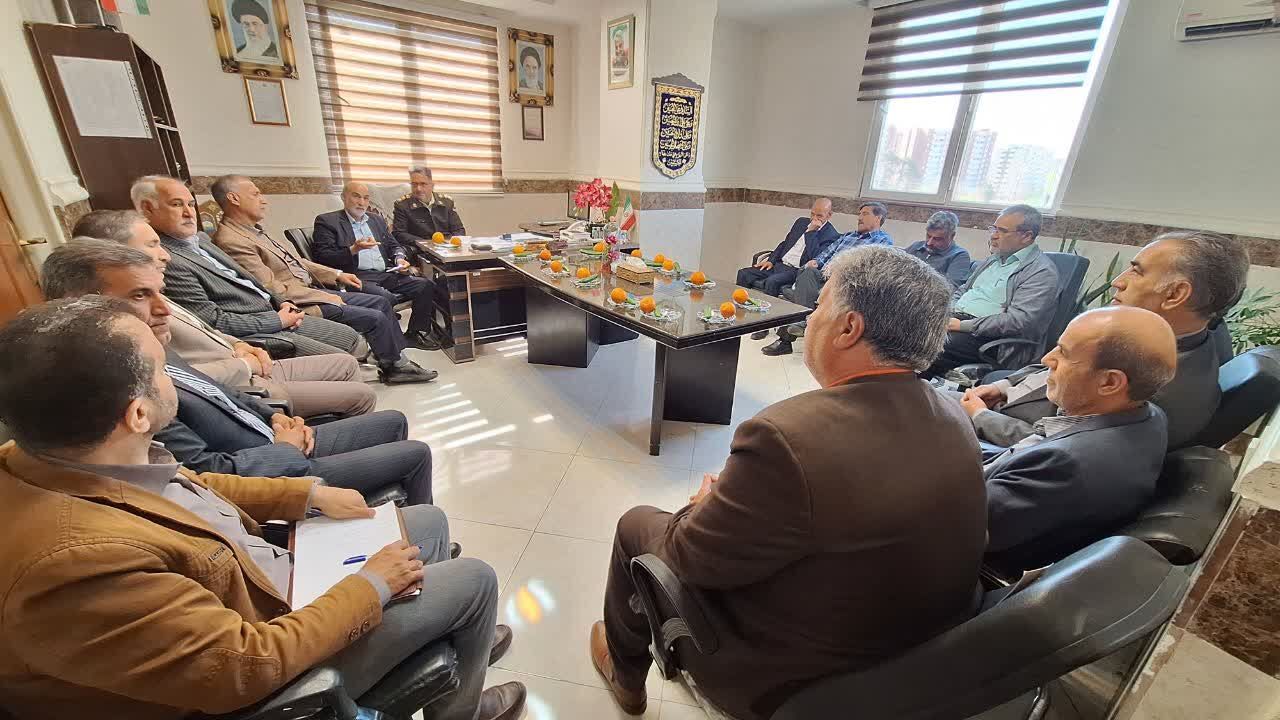 جلسه رئیس کانون بازنشستگان انتظامی غرب استان تهران و نماینده استان در مجمع کانون با جانشین فرمانده انتظامی شهرستان ملارد