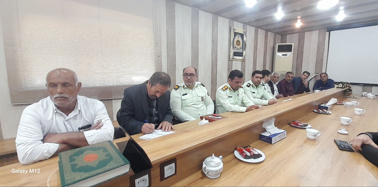دیدار صمیمی مسئول دفتر نمایندگی کاشان با فرمانده انتظامی شهرستان آران و بیدگل