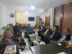 دیدار رئیس و نماینده مجمع کانون بازنشستگان با مدیران تامین اجتماعی نیروهای مسلح استان کهگیلویه و بویراحمد