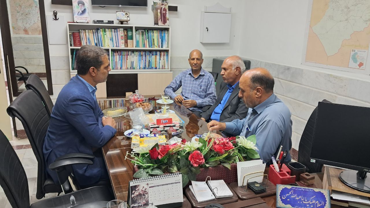دیدار با رئیس حفاظت اطلاعات فرماندهی انتظامی شهرستان نهبندان