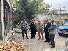 دیدار و سرکشی رئیس کانون استان و نمایندگان مجمع کانون از ساختمان جدید کانون بازنشستگان