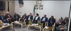 دیدار صمیمی مسئول دفتر نمایندگی کاشان با نماینده مقام معظم رهبری در منطقه و امام جمعه کاشان