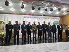 مراسم جشن  ازدواج آسان فرزندان پیشکسوتان نیروهای مسلح درشهرستان اهواز