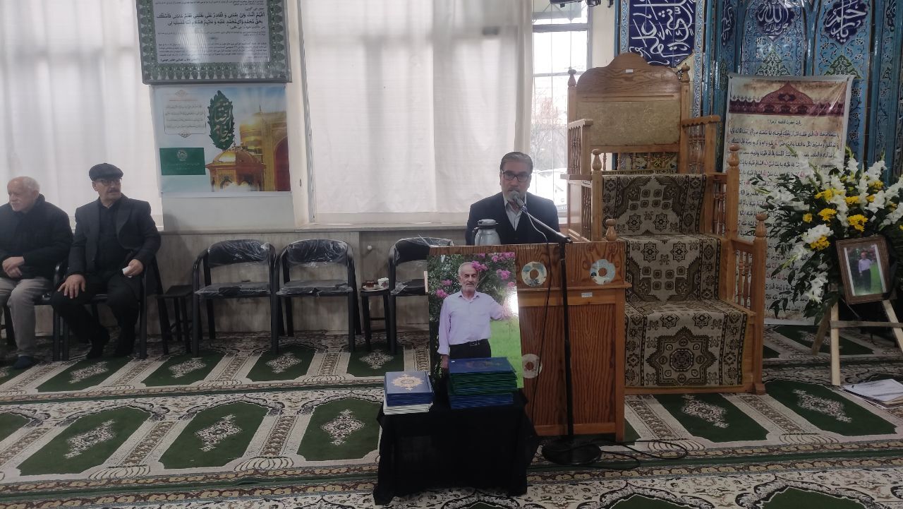 برگزاری مراسم یادبود و دلجویی از خانواده مرحوم هوشنگ خدابنده