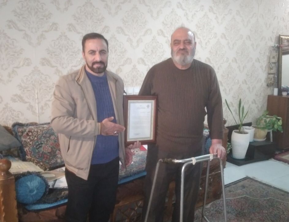 دیدار با 5 نفر از بازنشستگان فراجا استان البرز