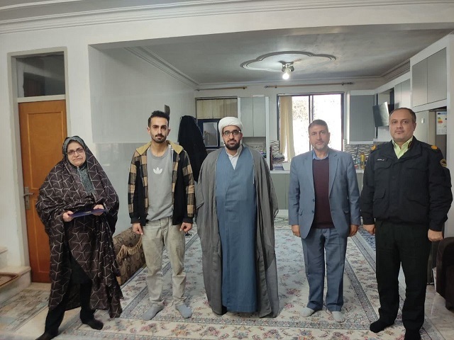 دیدار با 2 نفر از  پیشکسوتان شهرستان خمام