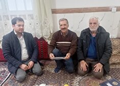 دیدار و ملاقات با ۵ بازنشسته همدان