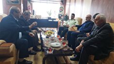 دیدار با فرمانده انتظامی شهرستان نوشهر