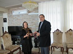 دیدار با ۴ نفر از مستمری بگیران انتظامی شهرستان خرم آباد