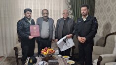 دیدار با ۷ پیشکسوت انتظامی در شهرستان شیروان