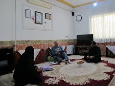 عیادت از بازنشسته غلامرضا خالصی نیا در منزل  گرگان