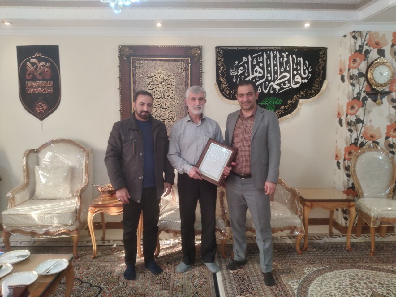 دیدار با 5 نفر از بازنشستگان فراجا استان البرز