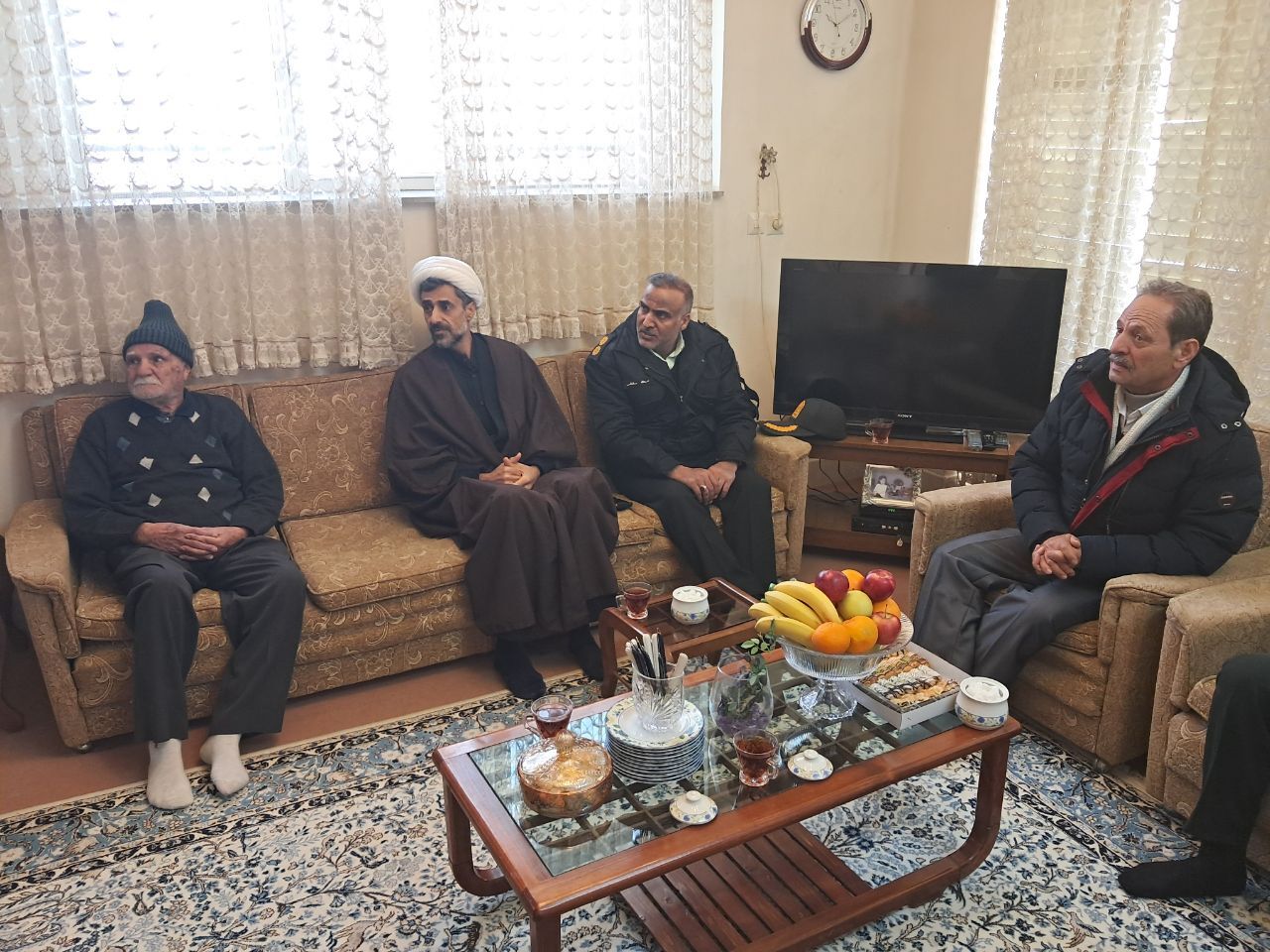 دیدار و سرکشی از پیشکسوت بازنشسته در شهرستان محلات