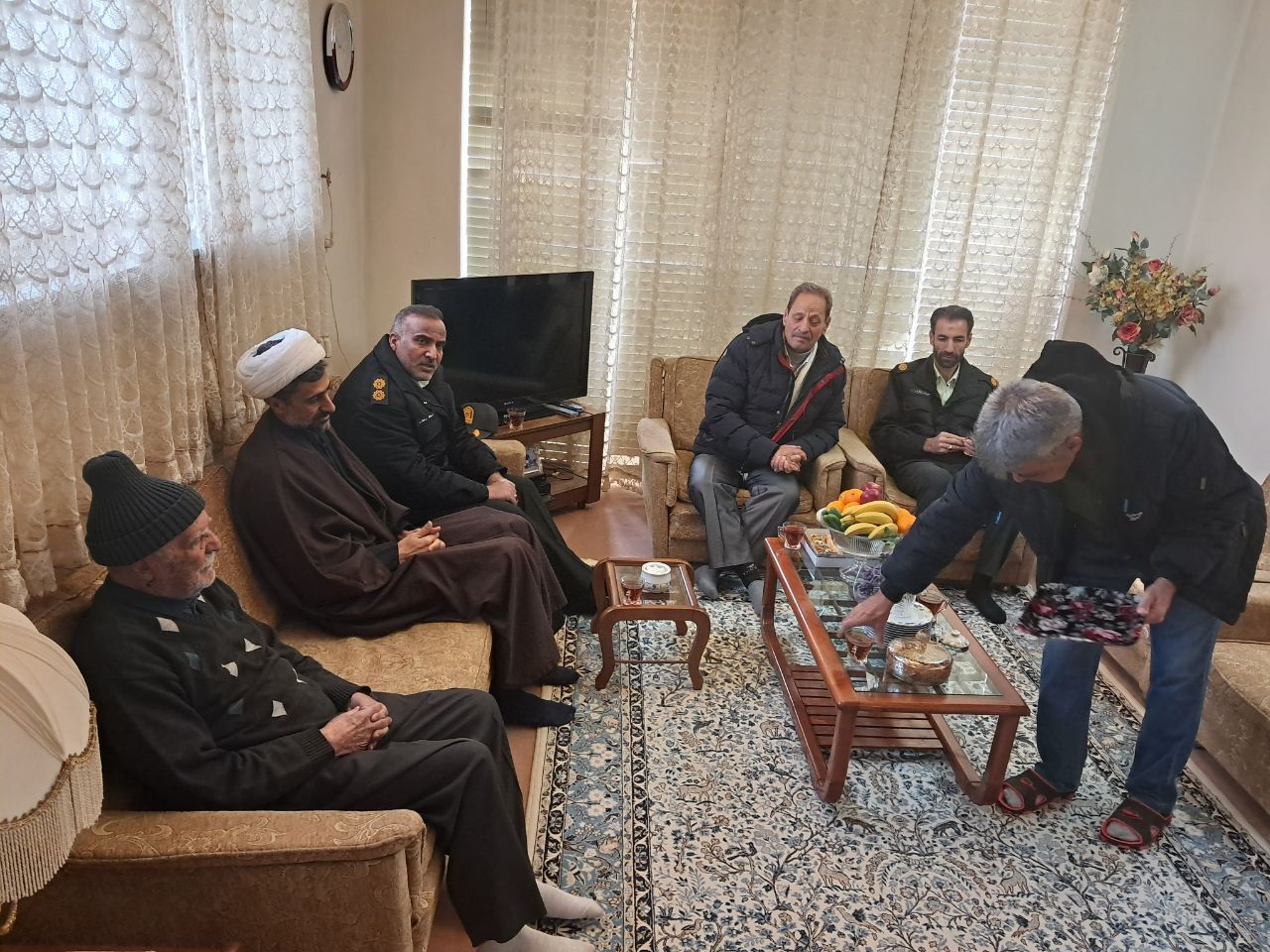 دیدار و سرکشی از پیشکسوت بازنشسته در شهرستان محلات