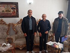 دیدار رئیس کانون بازنشستگان انتظامی خوی با ۵ پیشکسوت بازنشسته