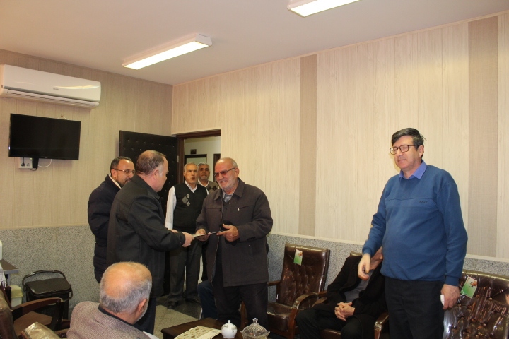 دیدار با ۱۰ نفر از بازنشستگان انتظامی شهرستان تبریز