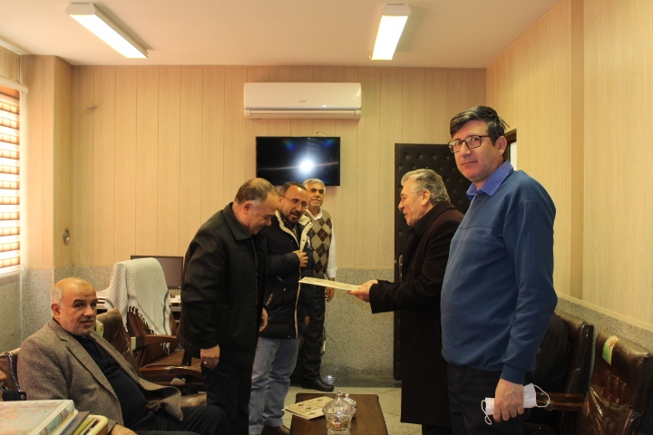 دیدار با ۱۰ نفر از بازنشستگان انتظامی شهرستان تبریز