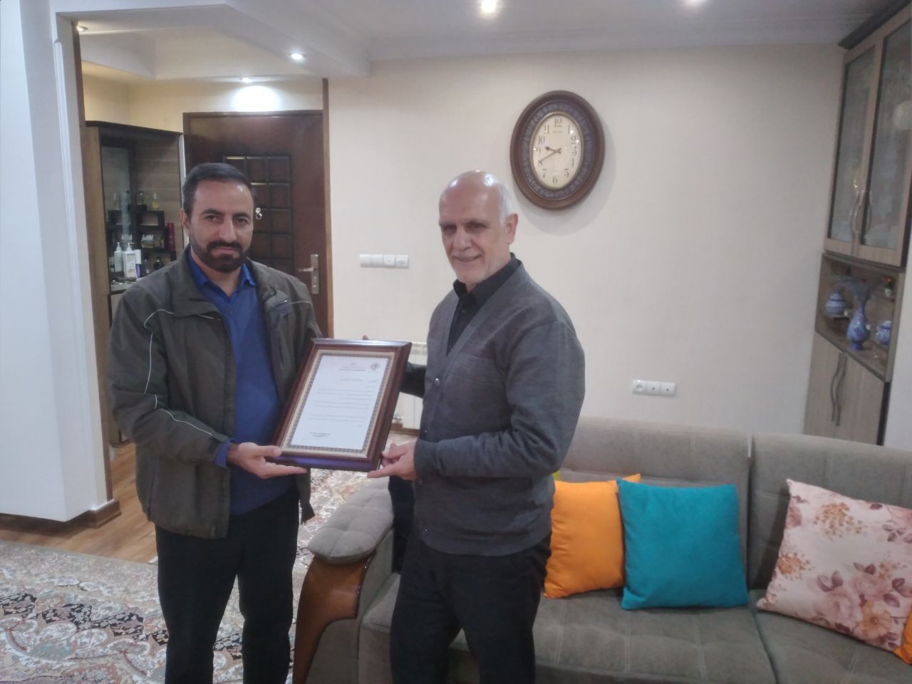 دیدار با 3 نفر از بازنشستگان فراجا استان البرز