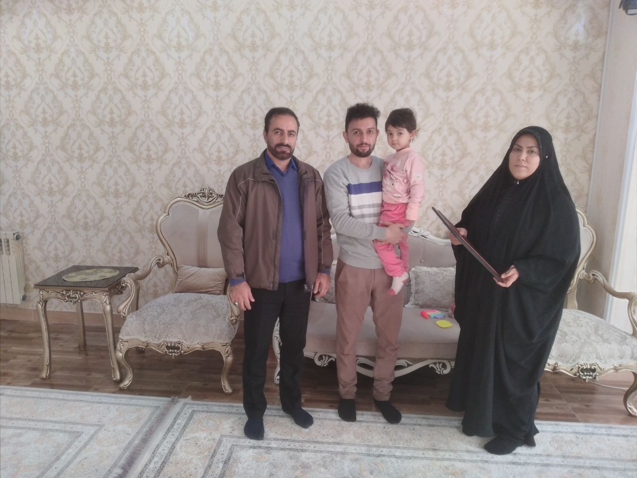 دیدار با 3 نفر از بازنشستگان فراجا استان البرز