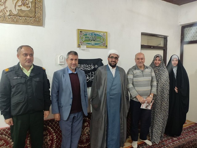 دیدار فرمانده انتظامی شهرستان خمام با سه پیشکسوت عرصه نظم و امنیت