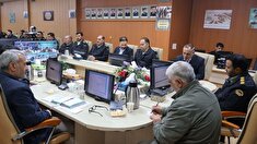 سومین جلسه قرارگاه تابان انتظامي استان زنجان برگزار شد