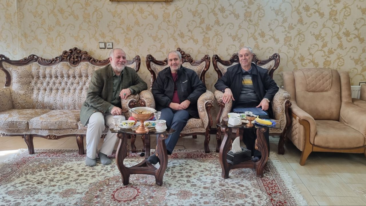 دیدار با بازنشسته آقای غلام حیدری پور