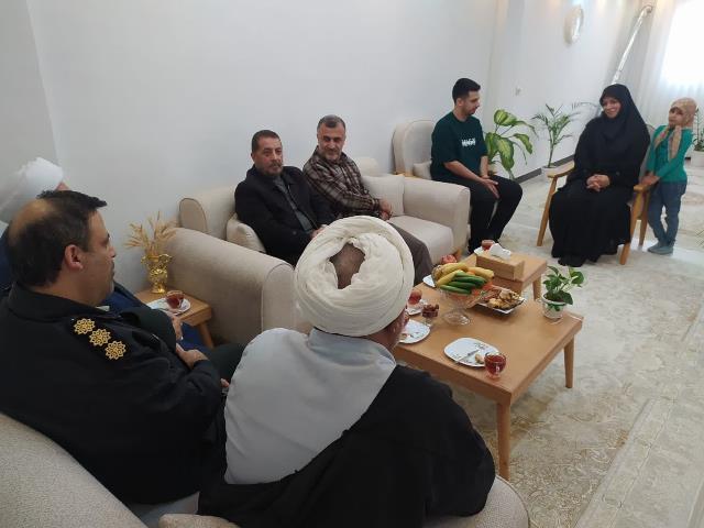 دیدار رئیس عقیدتی وسیاسی فرمانده انتظامی استان گیلان با مستمری بگیران شهرستان آستانه اشرفیه