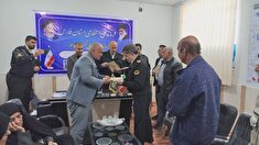 تجلیل از اعضای وابسته، خانواده شهدا و جانبازان انتظامی شهرستان اوز