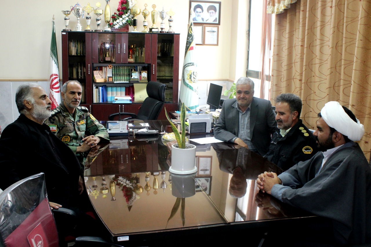 دیدار با فرمانده انتظامی شهرستان سربیشه استان خراسان جنوبی