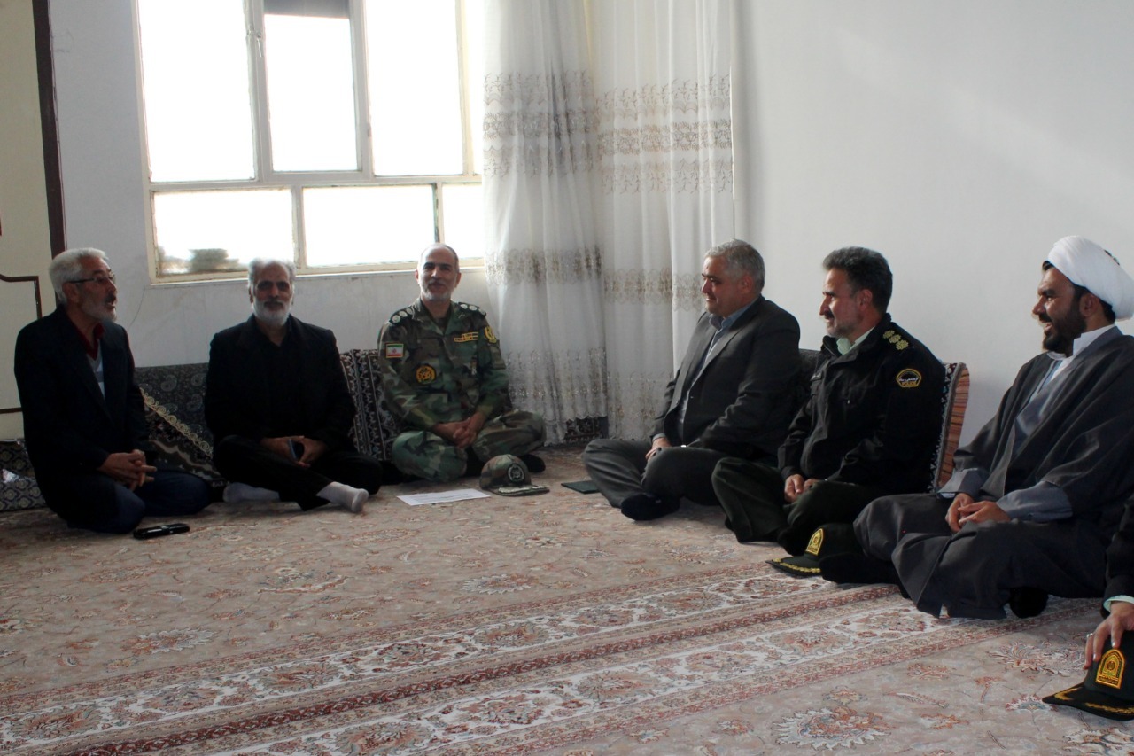 دیدار با پیشکسوت بازنشسته انتظامی شهرستان سربیشه