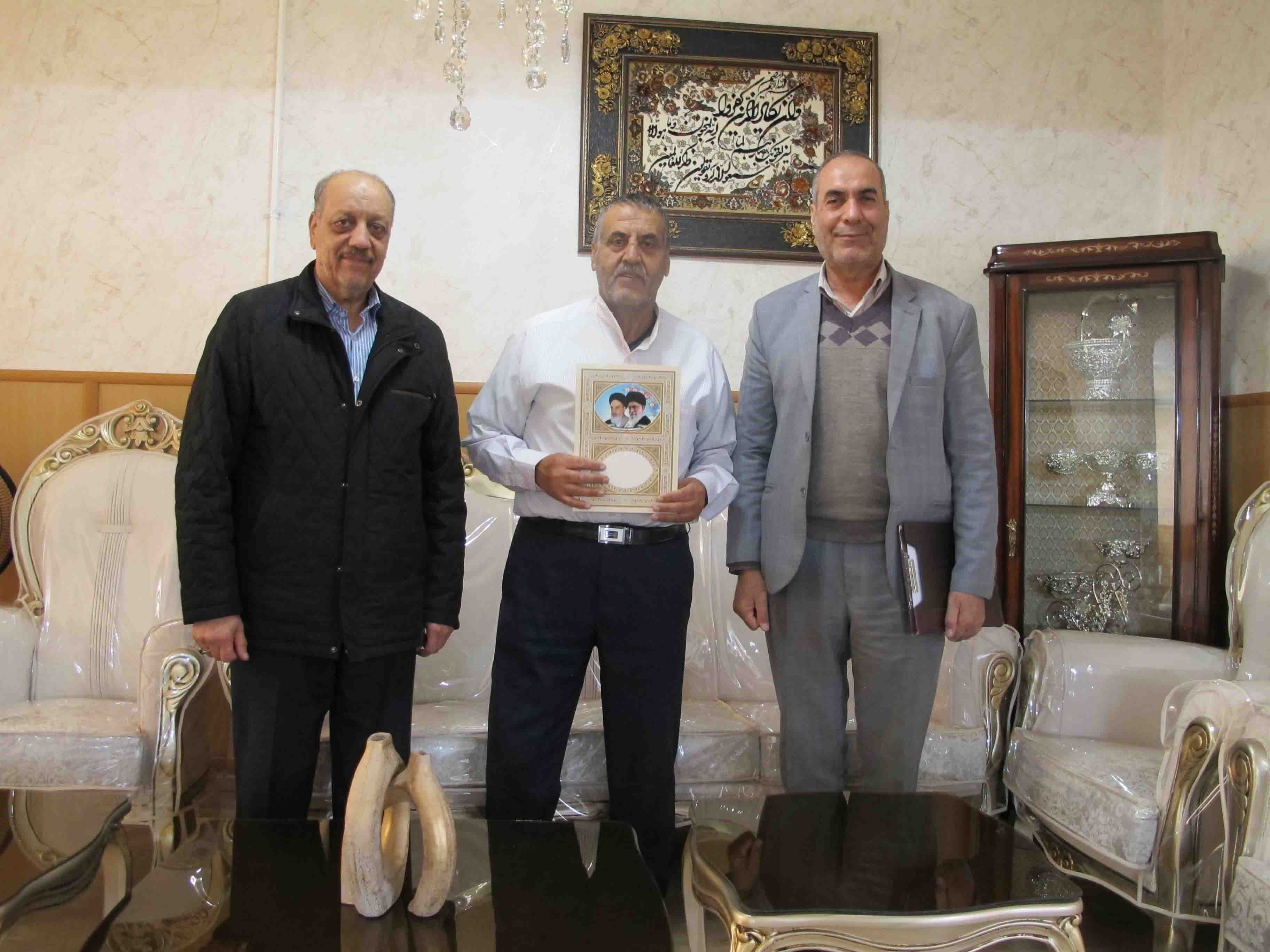 دیدار و سرکشی از ۴ نفر پیشکسوتان شهر اراک