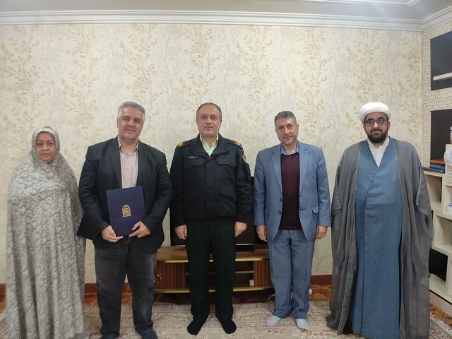 دیدار با 6 نفر  از  پیشکسوتان عرصه نظم و امنیت شهرستان خمام