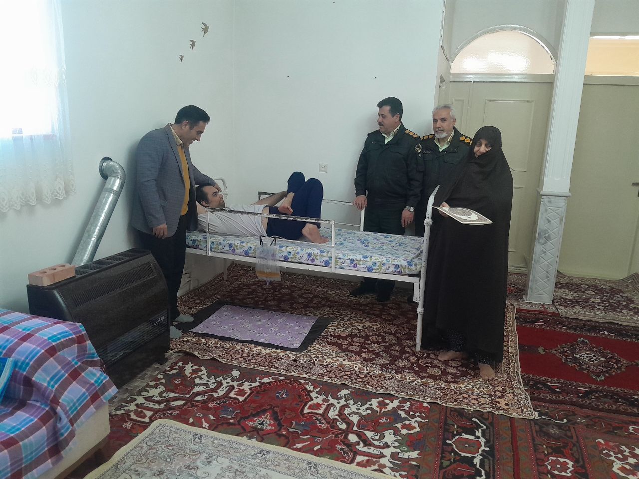 ديدار از یک نفر بازنشسته و یک نفر وظیفه بگیر در شهرستان مراغه ديدار از یک نفر بازنشسته و یک نفر وظیفه بگیر در شهرستان مراغه