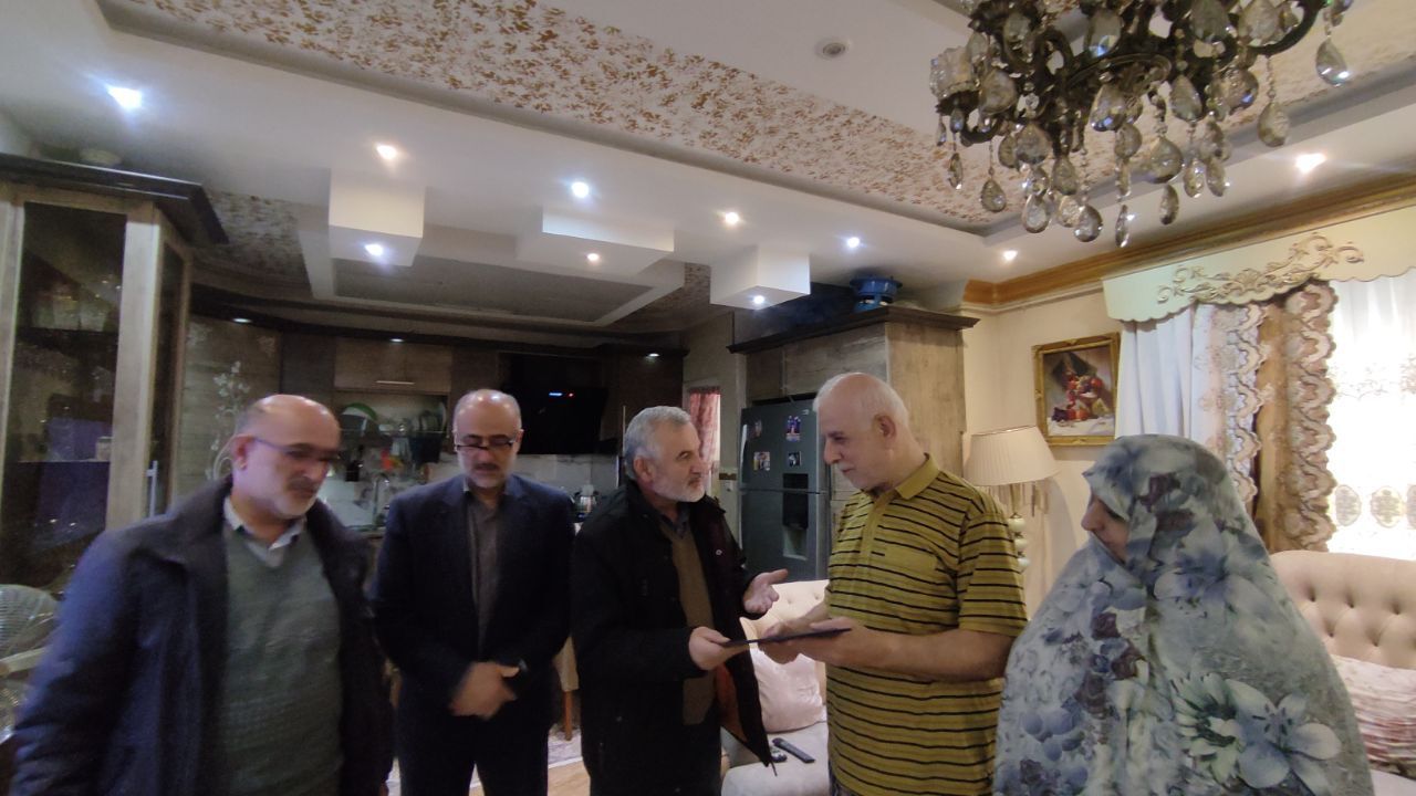 دیدار با دو نفر از پیشکسوتان شهرستان رشت