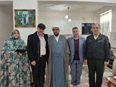دیدار با ۶ نفر از پیشکسوتان عرصه نظم و امنیت شهرستان خمام