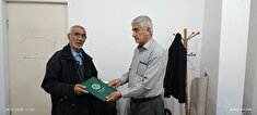 دیدار و تجلیل ازپیشکسوت ومستمری بگیر انتظامی در شهرستان ساری