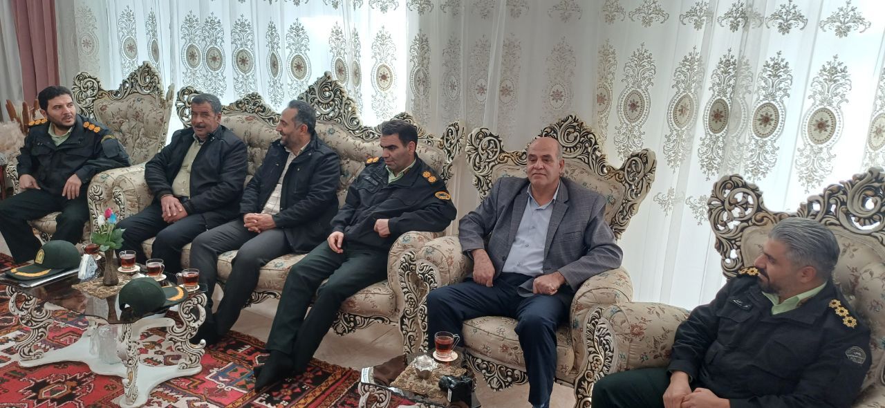 دیدار از بازنشسته یوسف رحمان زاده در منزل شهرستان آذرشهر