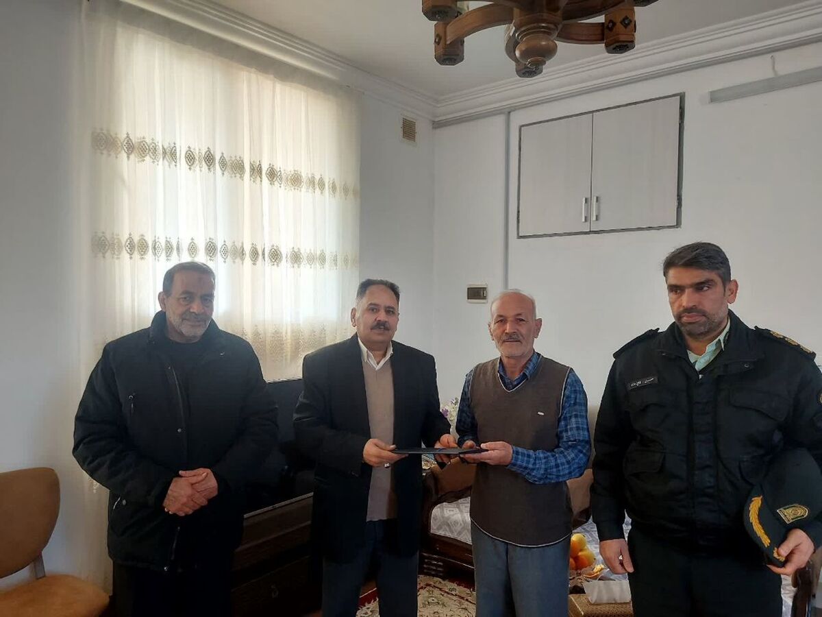 دیدار با ۶ پیشکسوت فراجا شهرستان شاهرود