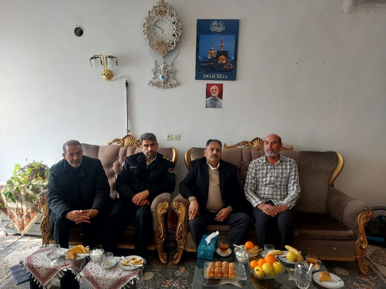 دیدار با 6 پیشکسوت فراجا شهرستان شاهرود