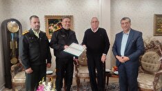 دیدار فرمانده انتظامی شهرستان شاهین شهر و میمه با ۸ نفر از اعضاء وابسته