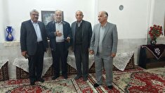 دیدار صمیمی با  بازنشسته جناب آقای حسین خوشنویس زارچ