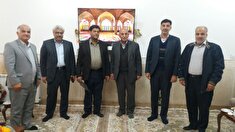 دیدار صمیمی با بازنشسته جناب آقای عباسعلی آسایش